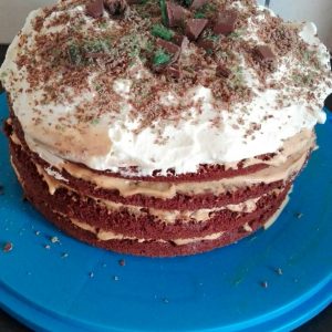 Peppermint Cake - 4 Layers